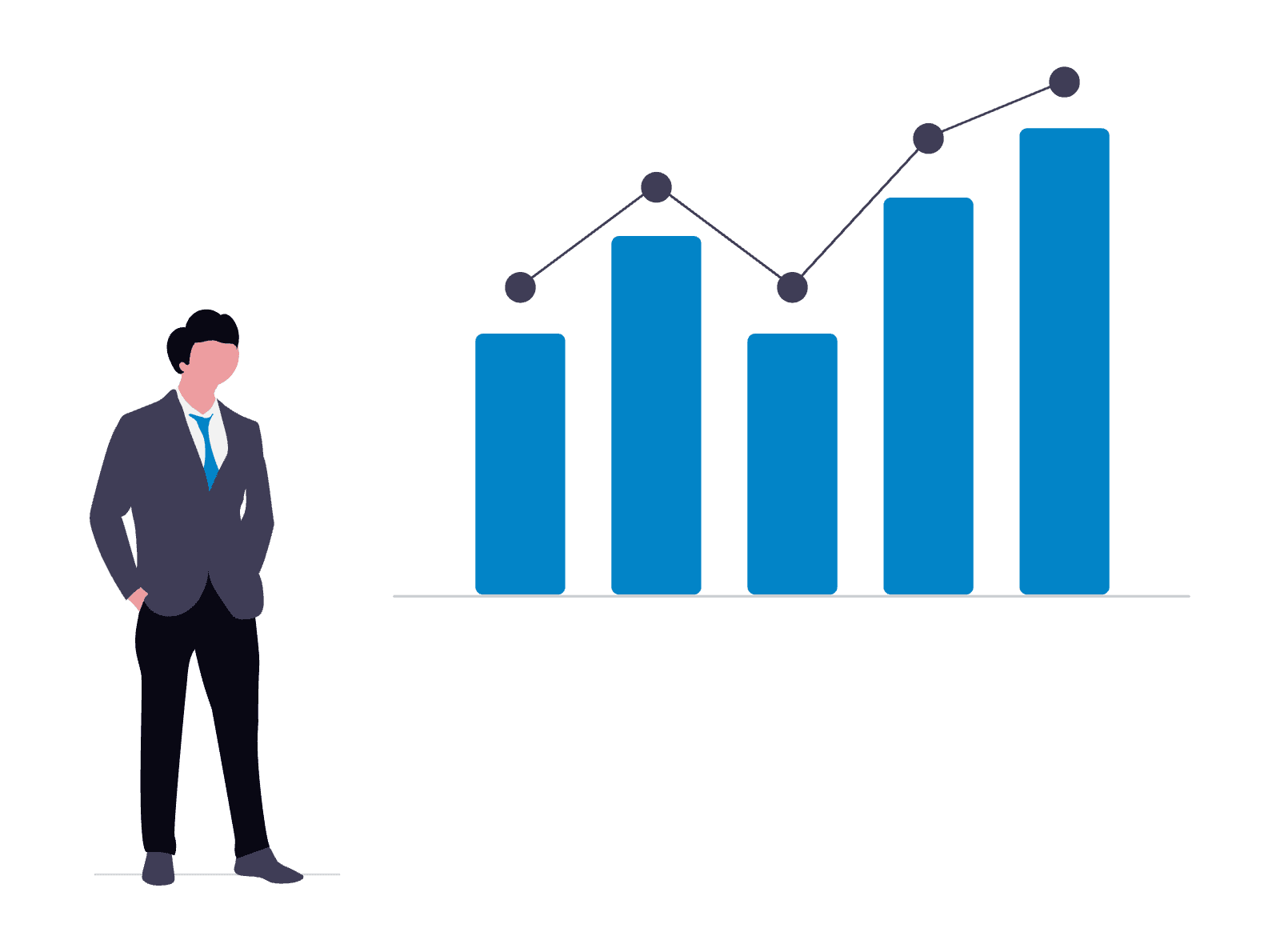 仕事・キャリアの目標例のイメージ
