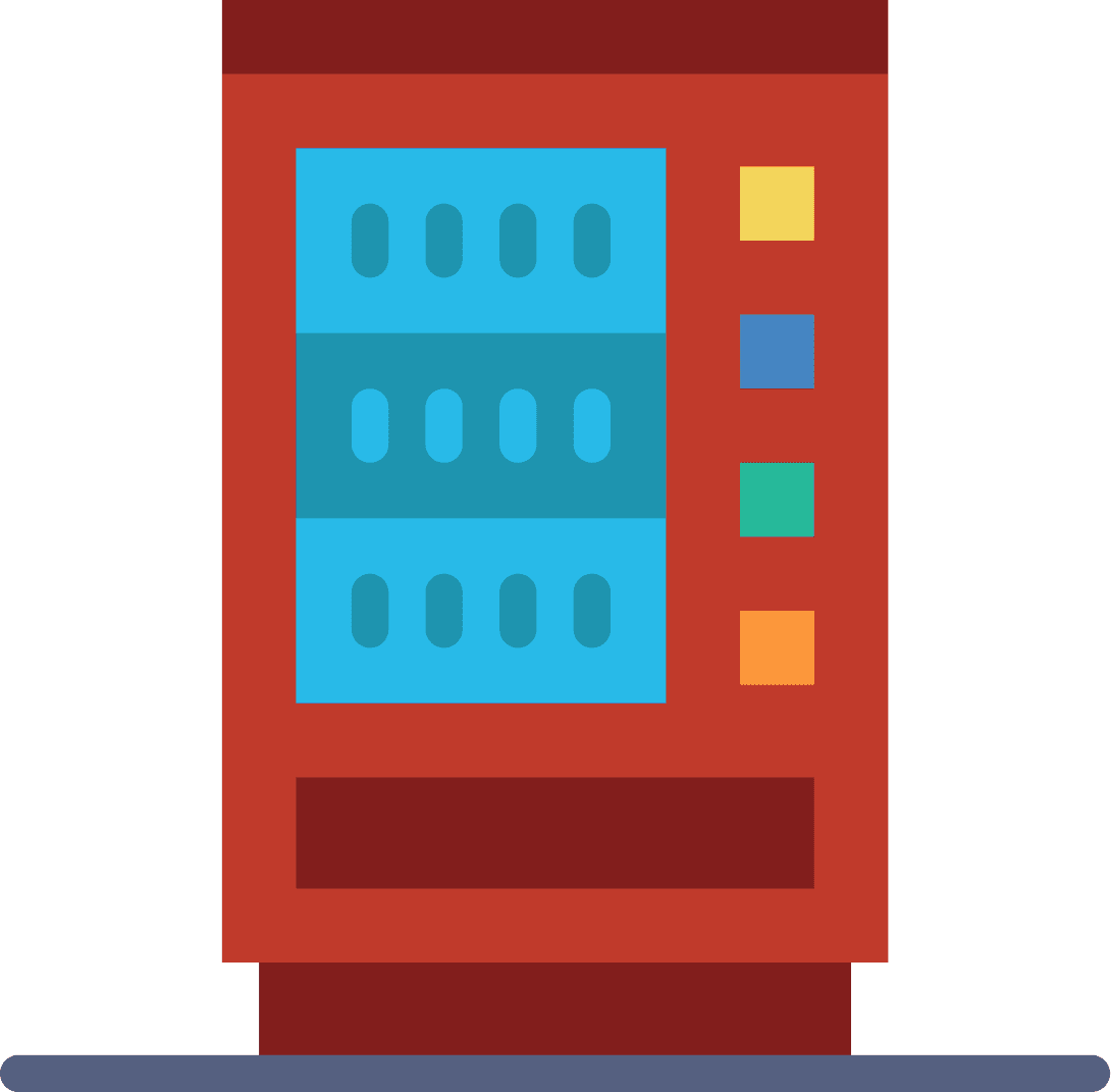 自動販売機のイメージイラスト 自動販売機のイメージイラスト