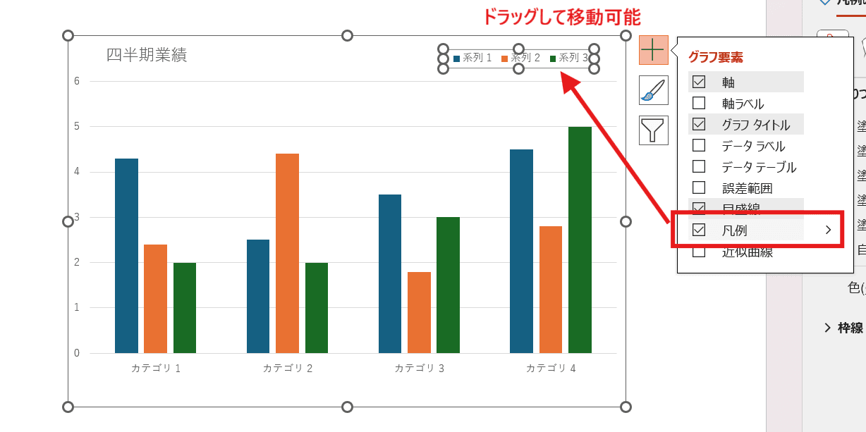凡例の移動・表示の切り替え 凡例の移動・表示の切り替え